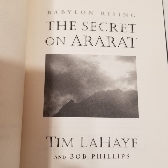 "The Secret on Ararat" by Tim LaHaye and Bob Phillips, EUC - Picture 8 of 11